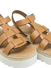 Sandali zeppa Marrone Stonefly