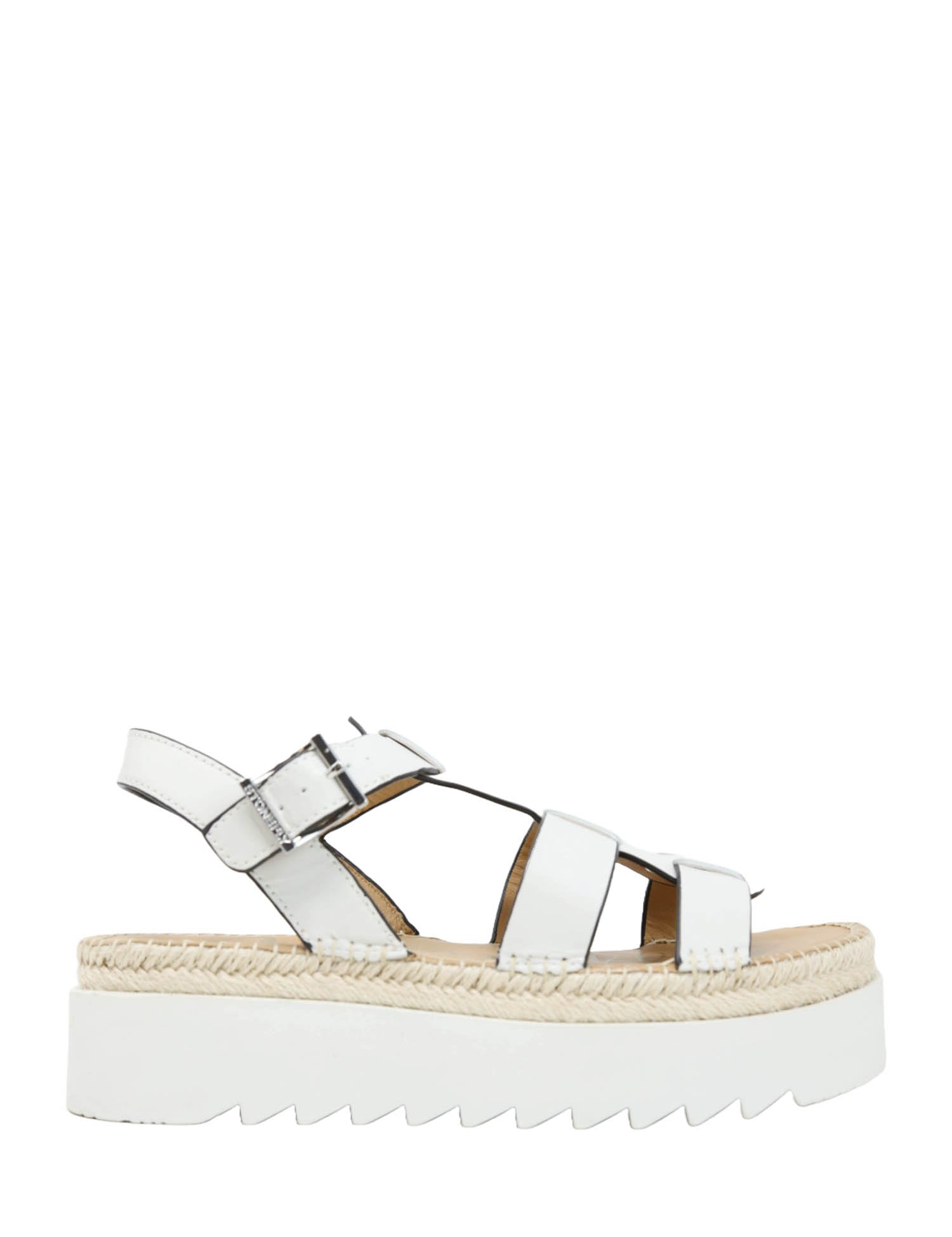 Sandali zeppa Bianco Stonefly