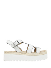 Sandali zeppa Bianco Stonefly