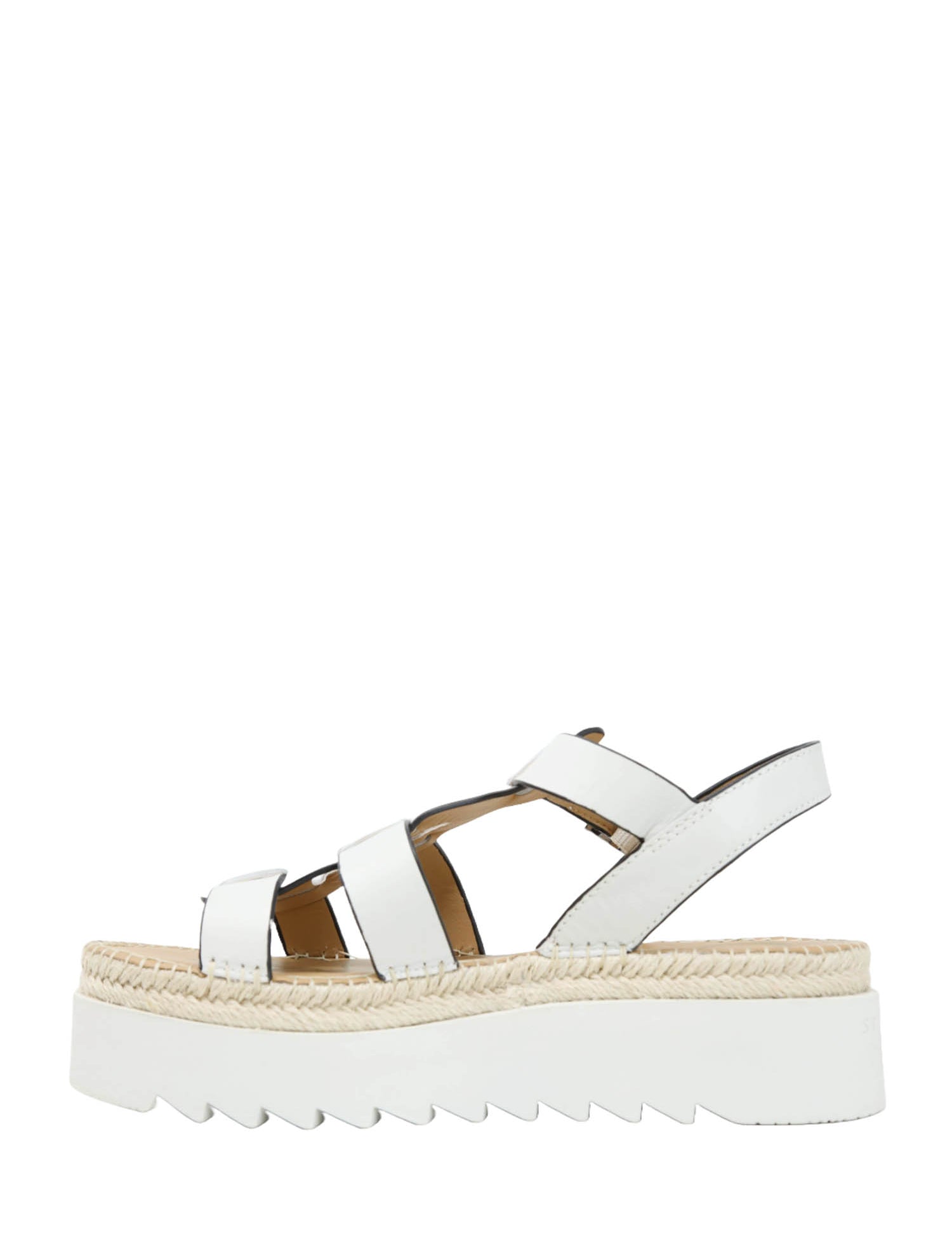 Sandali zeppa Bianco Stonefly