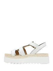 Sandali zeppa Bianco Stonefly