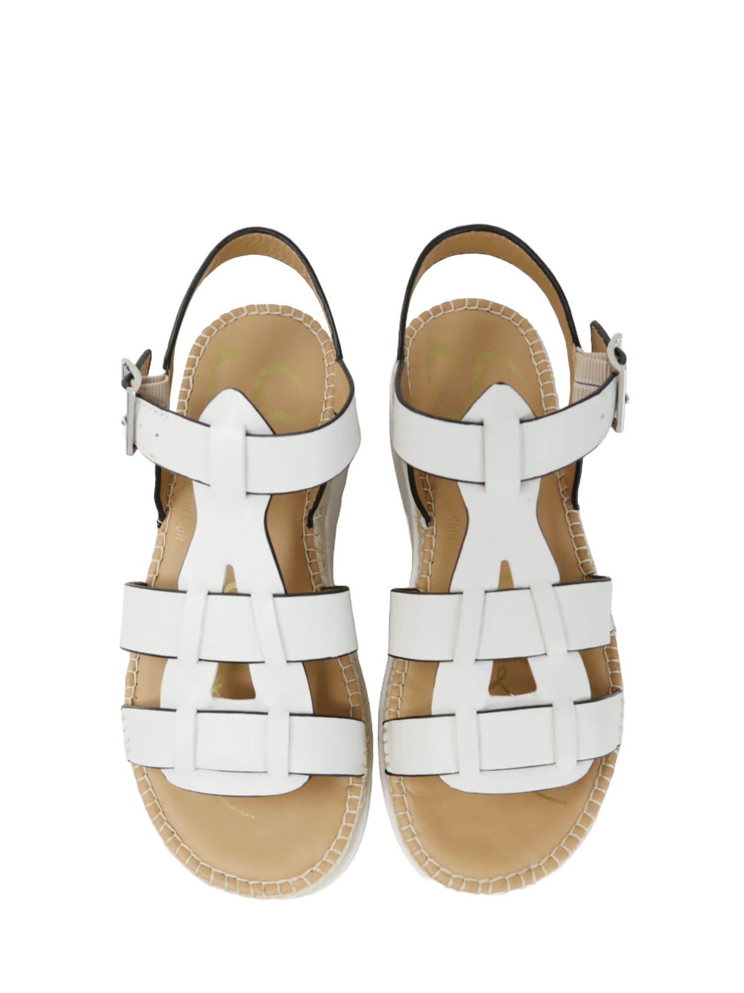 Sandali zeppa Bianco Stonefly