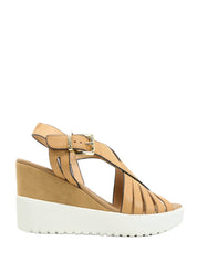 Sandali zeppa Marrone Stonefly