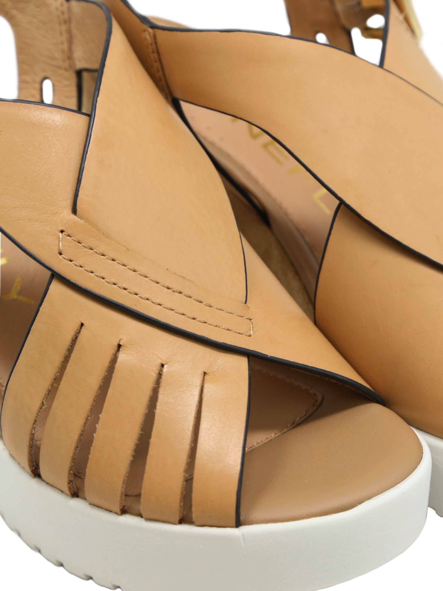 Sandali zeppa Marrone Stonefly