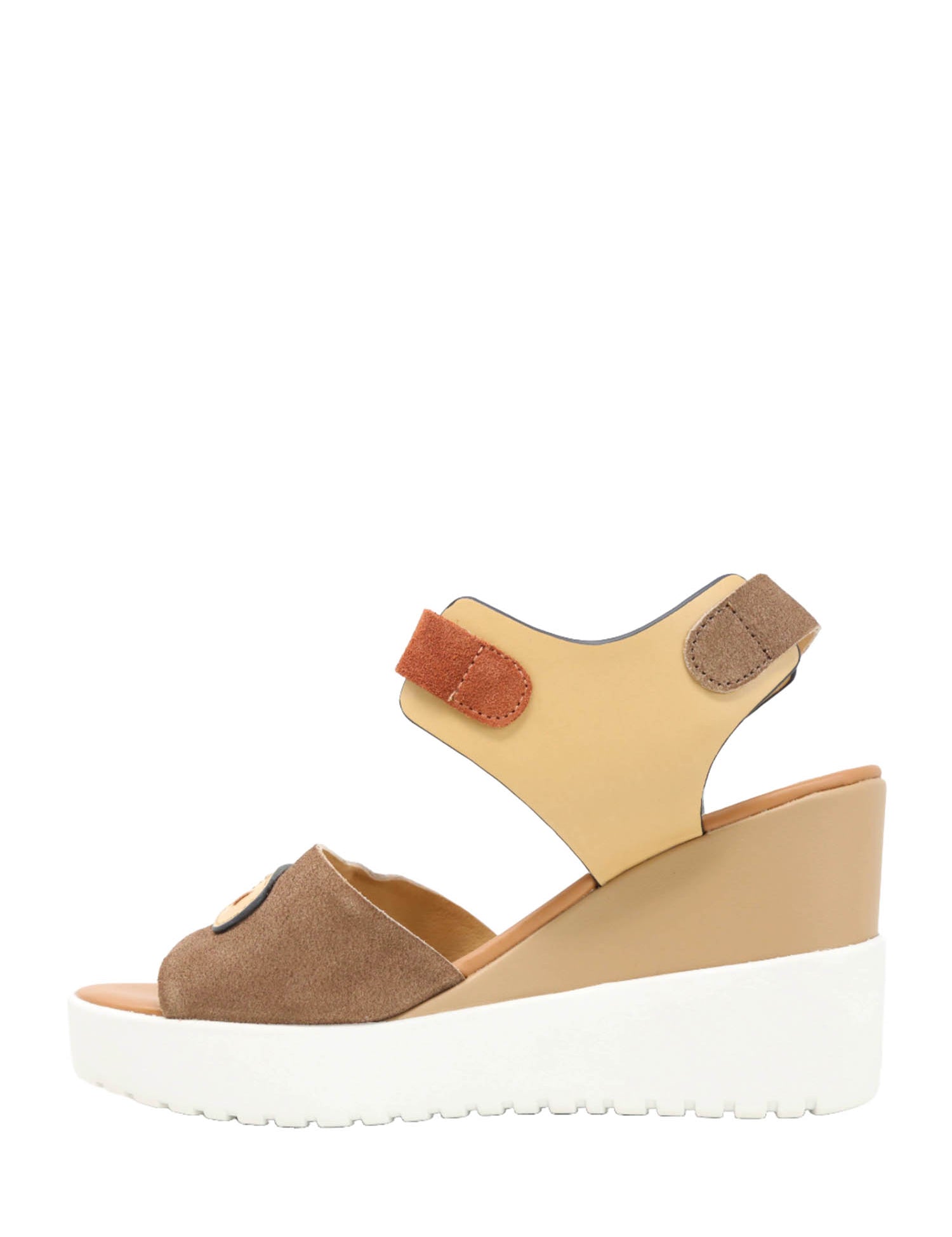 Sandali zeppa Marrone Stonefly