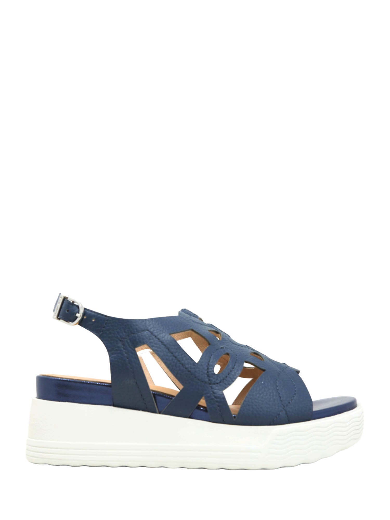 Sandali zeppa Blu Stonefly