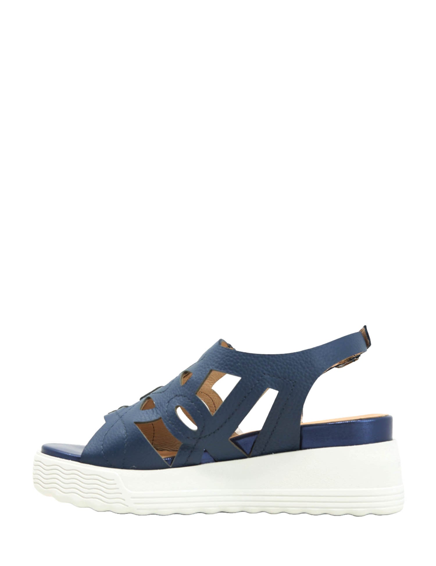 Sandali zeppa Blu Stonefly