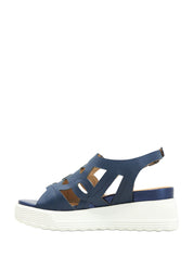 Sandali zeppa Blu Stonefly