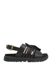 Sandali zeppa Nero Stonefly