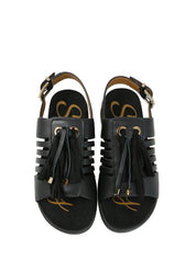 Sandali zeppa Nero Stonefly