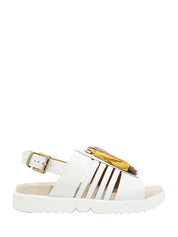Sandali zeppa Bianco Stonefly