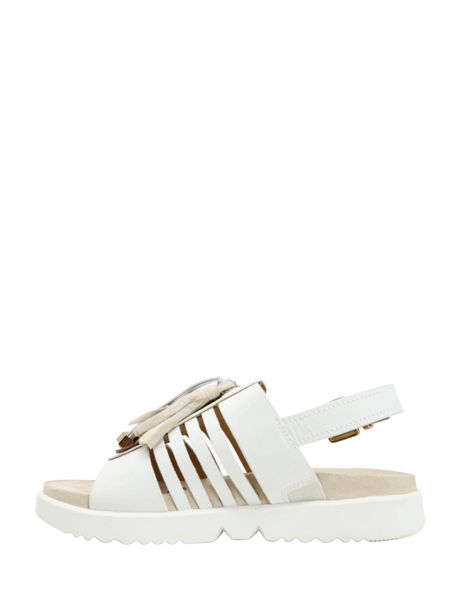 Sandali zeppa Bianco Stonefly