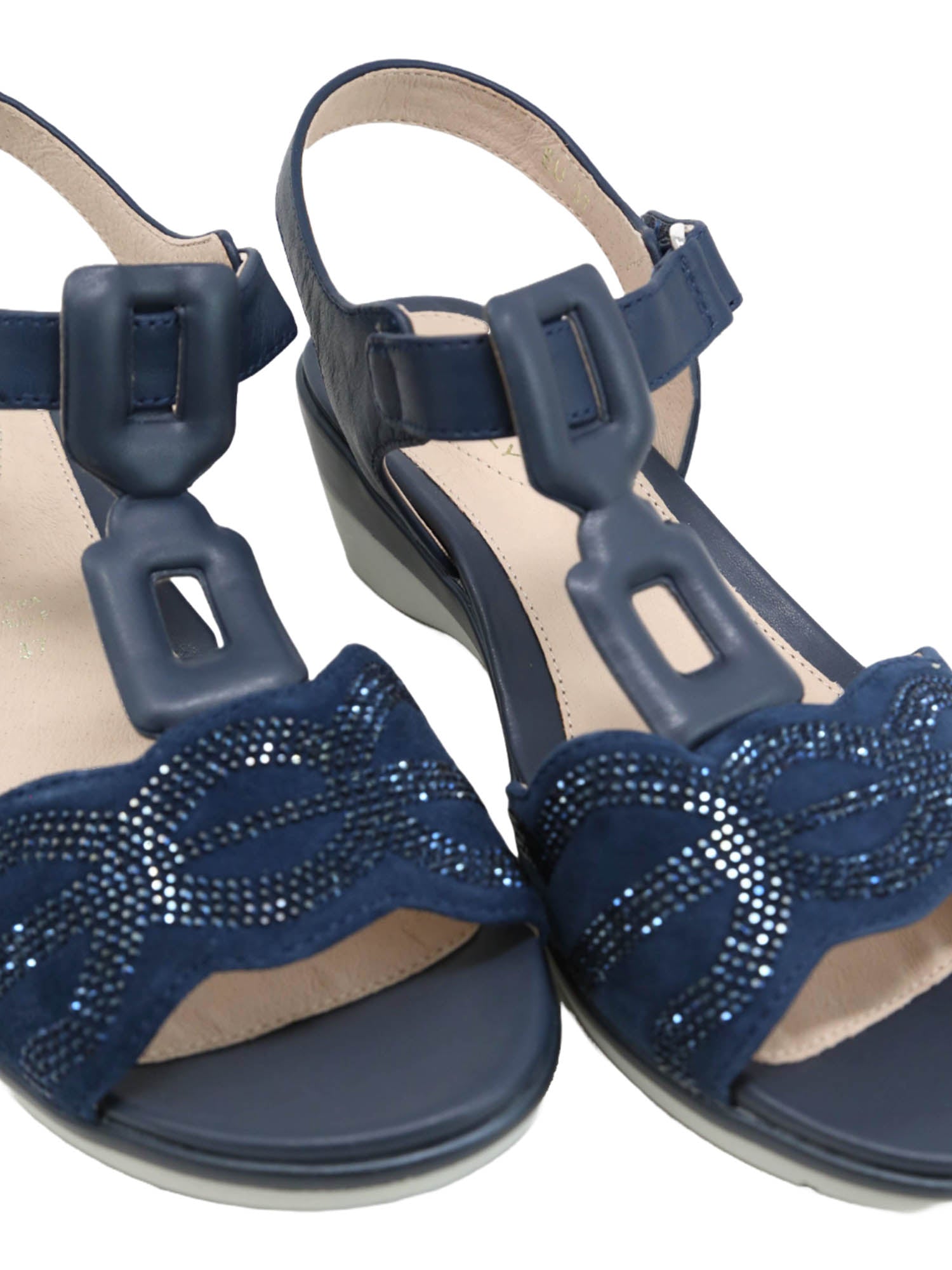 Sandali zeppa Blu Stonefly