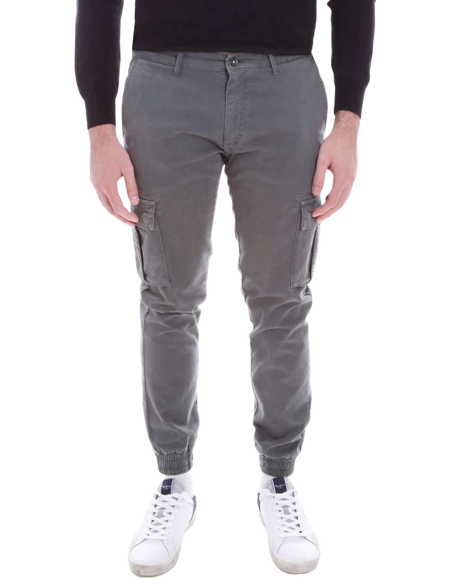 Pantaloni Grigio Borgoni Milano