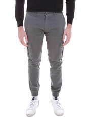 Pantaloni Grigio Borgoni Milano