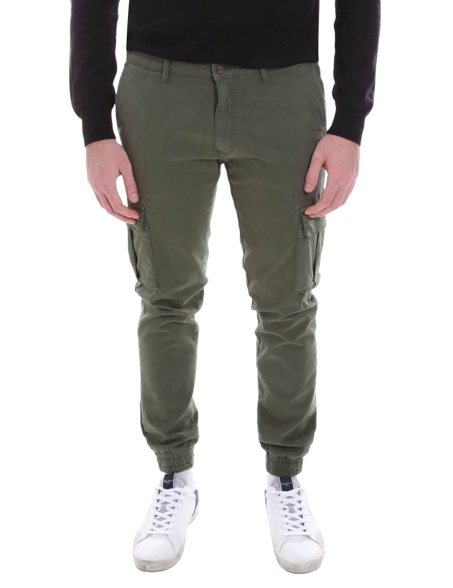 Pantaloni Verde Borgoni Milano