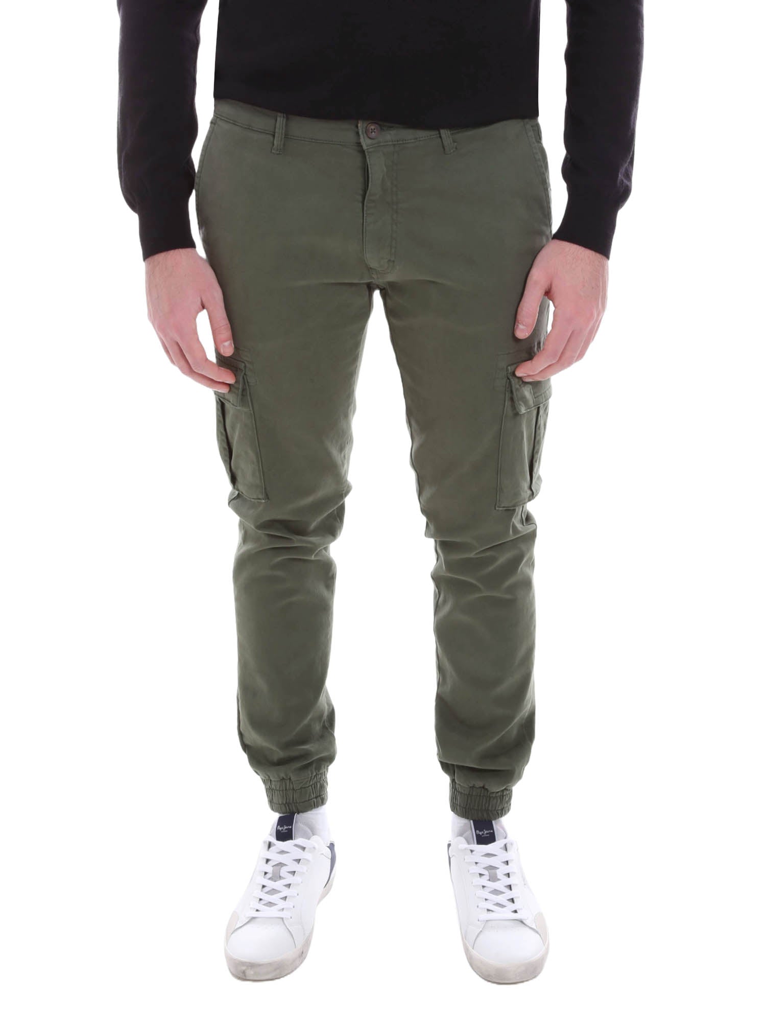 Pantaloni Verde Borgoni Milano