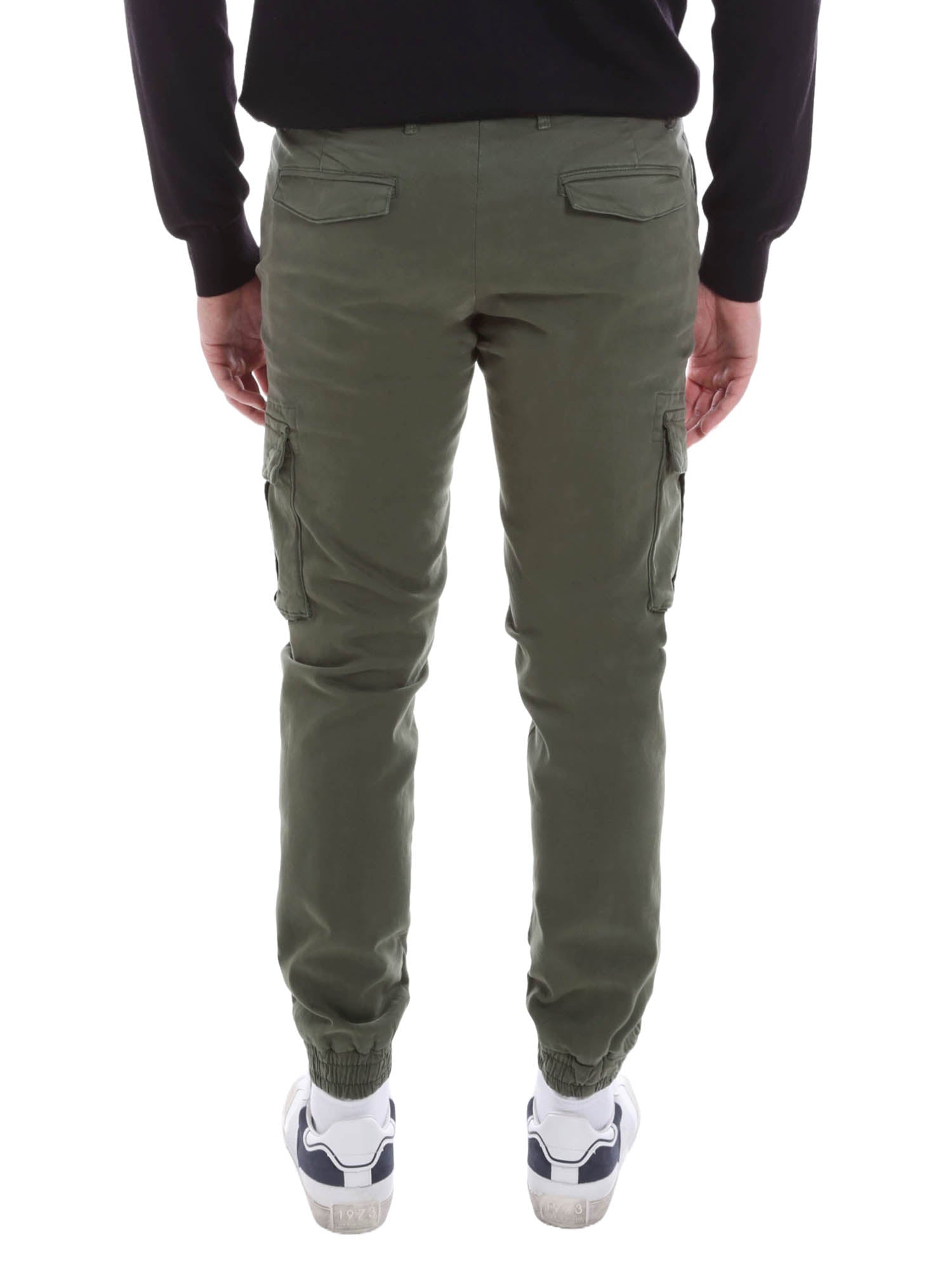 Pantaloni Verde Borgoni Milano