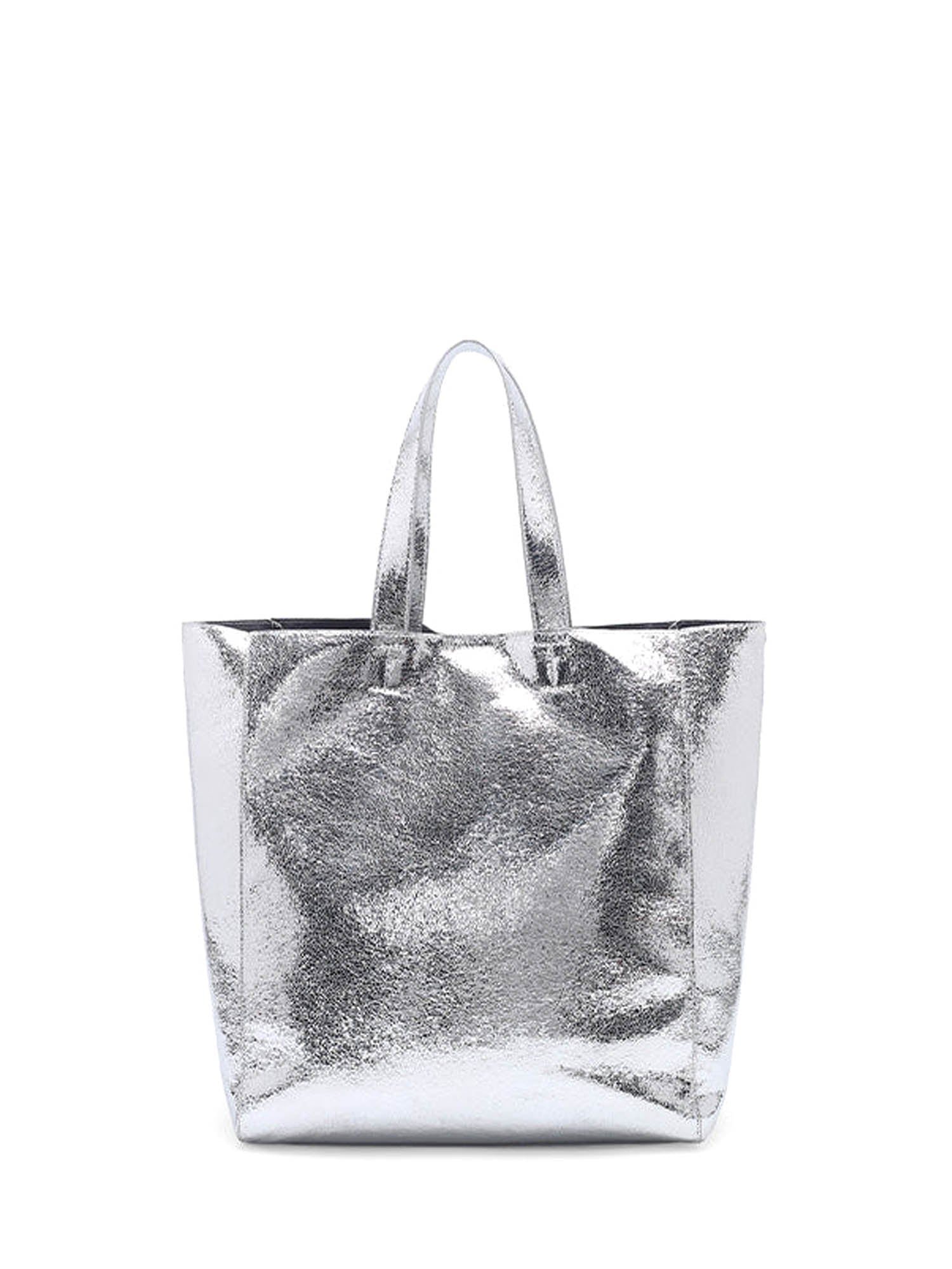 Shopper Argentato Le Pandorine