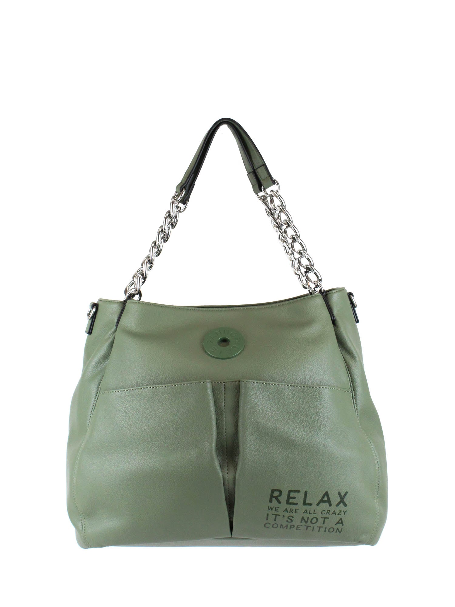 Borse a spalla Verde Le Pandorine