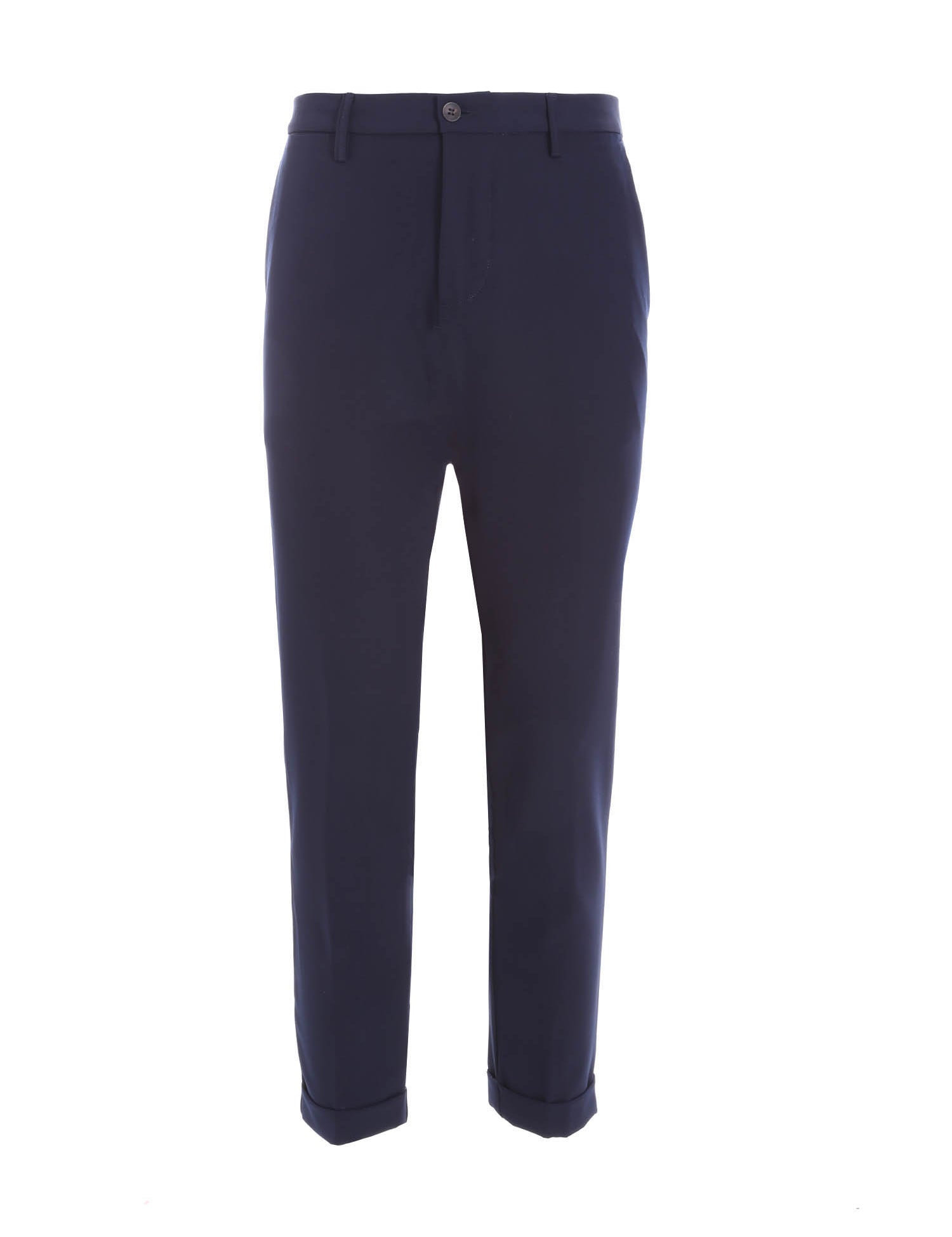 Pantaloni Blu Borgoni Milano