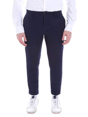 Pantaloni Blu Borgoni Milano