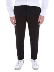 Pantaloni Nero Borgoni Milano