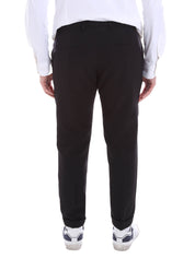 Pantaloni Nero Borgoni Milano