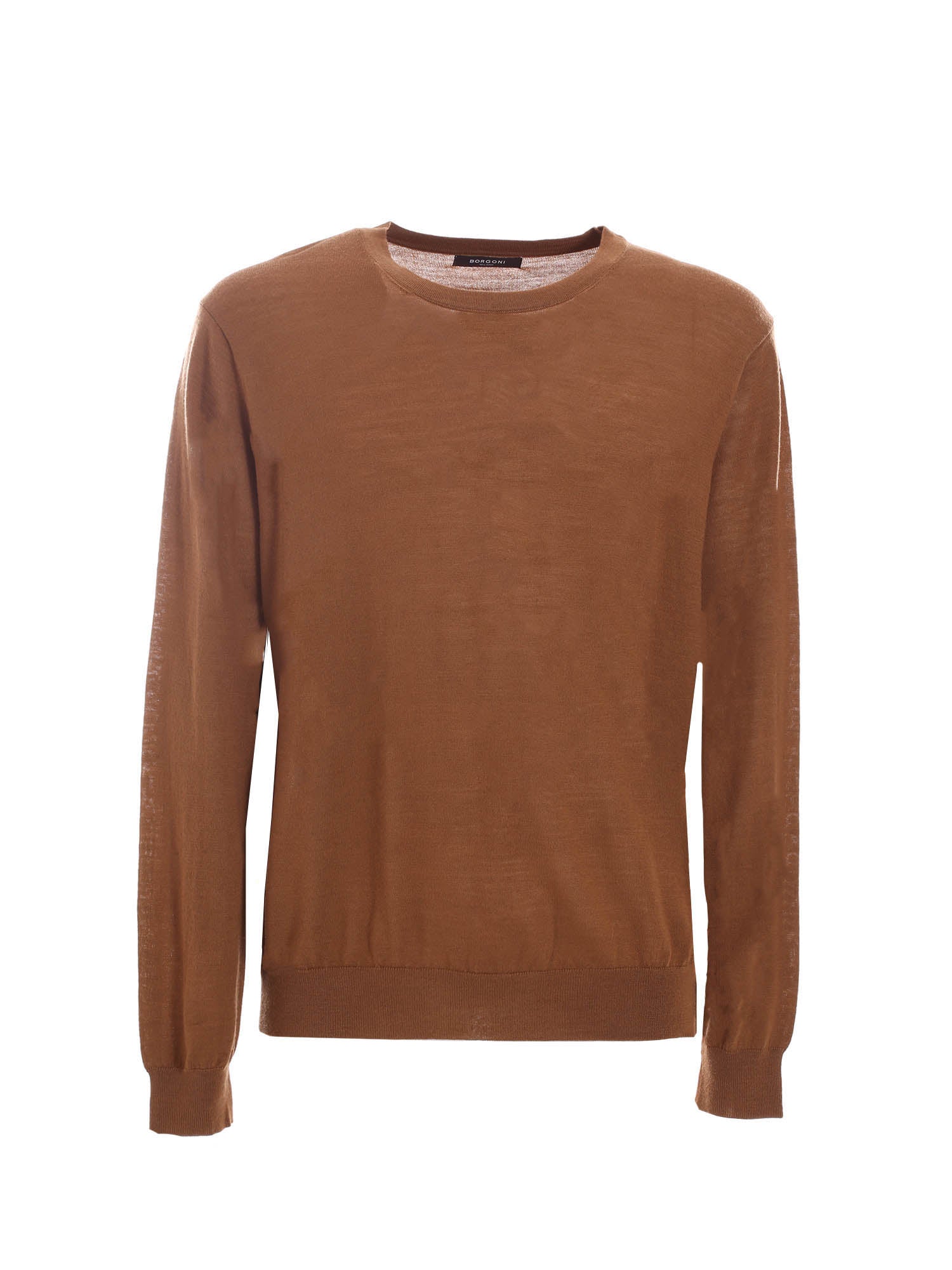 Maglioncino Marrone Borgoni Milano