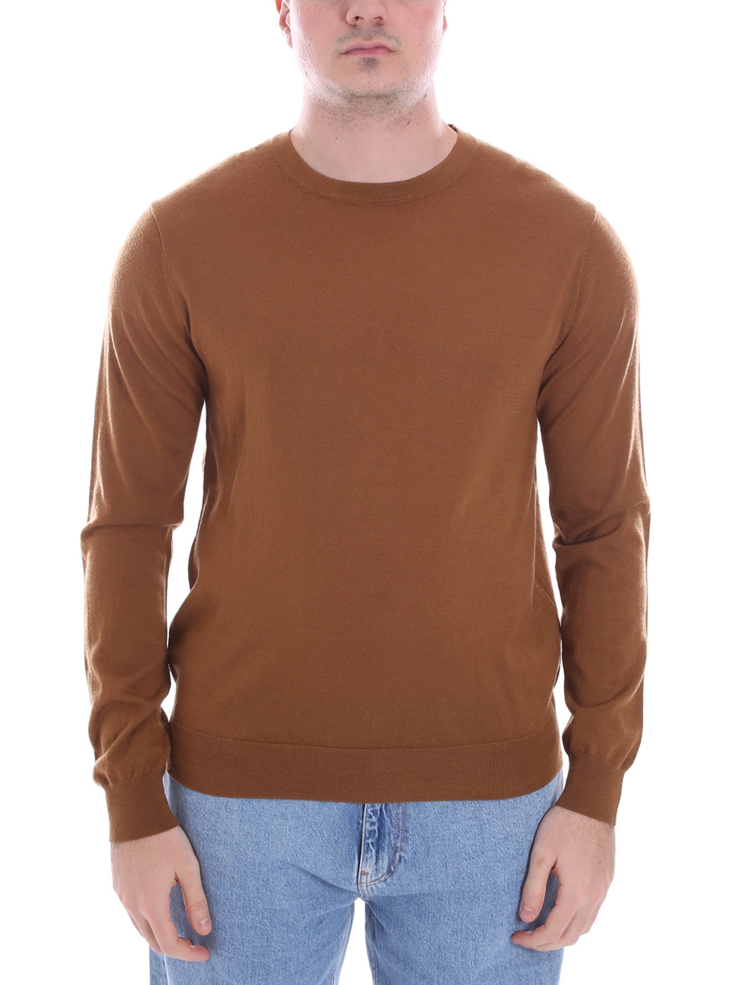 Maglioncino Marrone Borgoni Milano