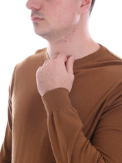 Maglioncino Marrone Borgoni Milano