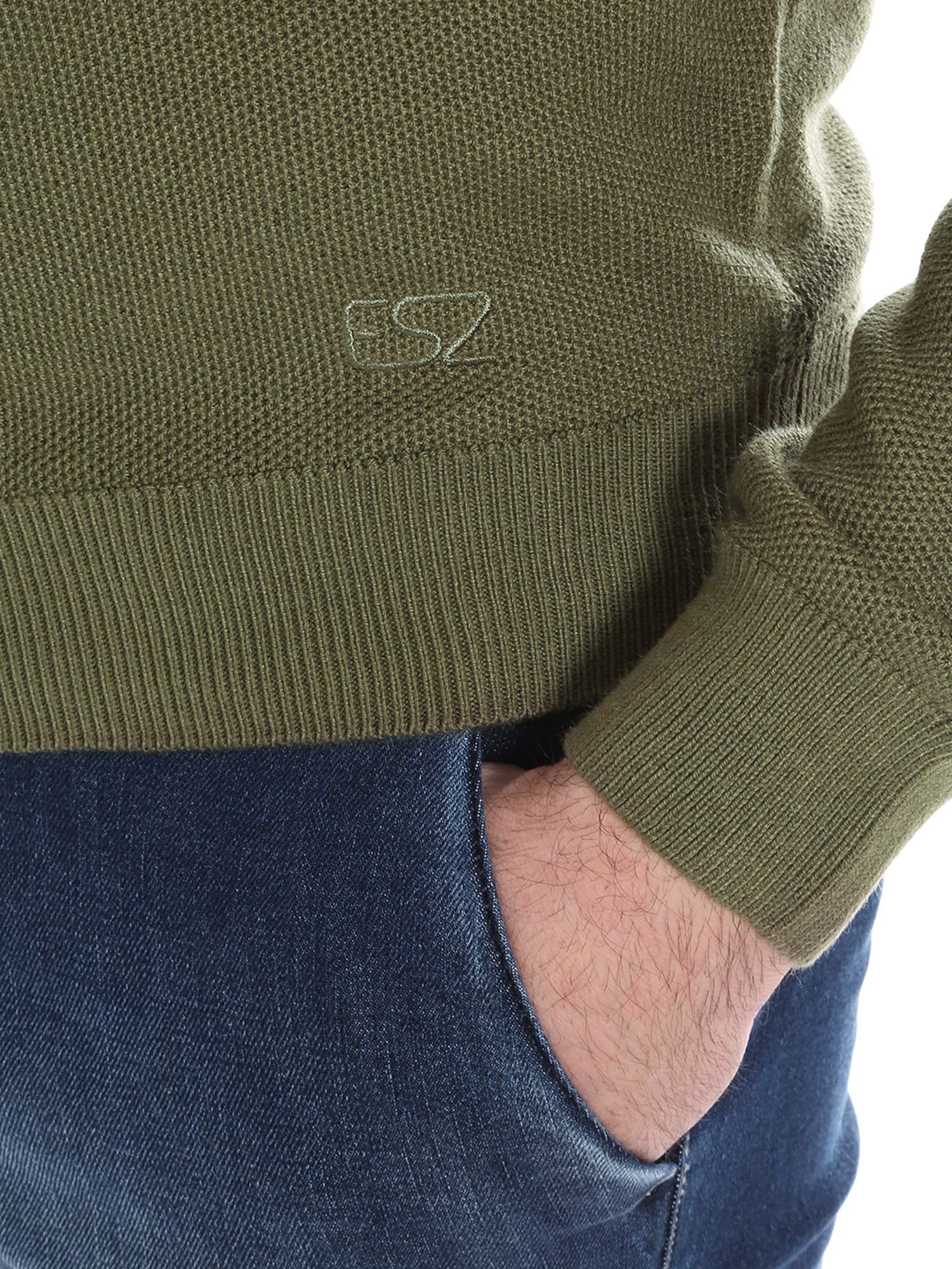 Maglioncini Verde Yes-zee