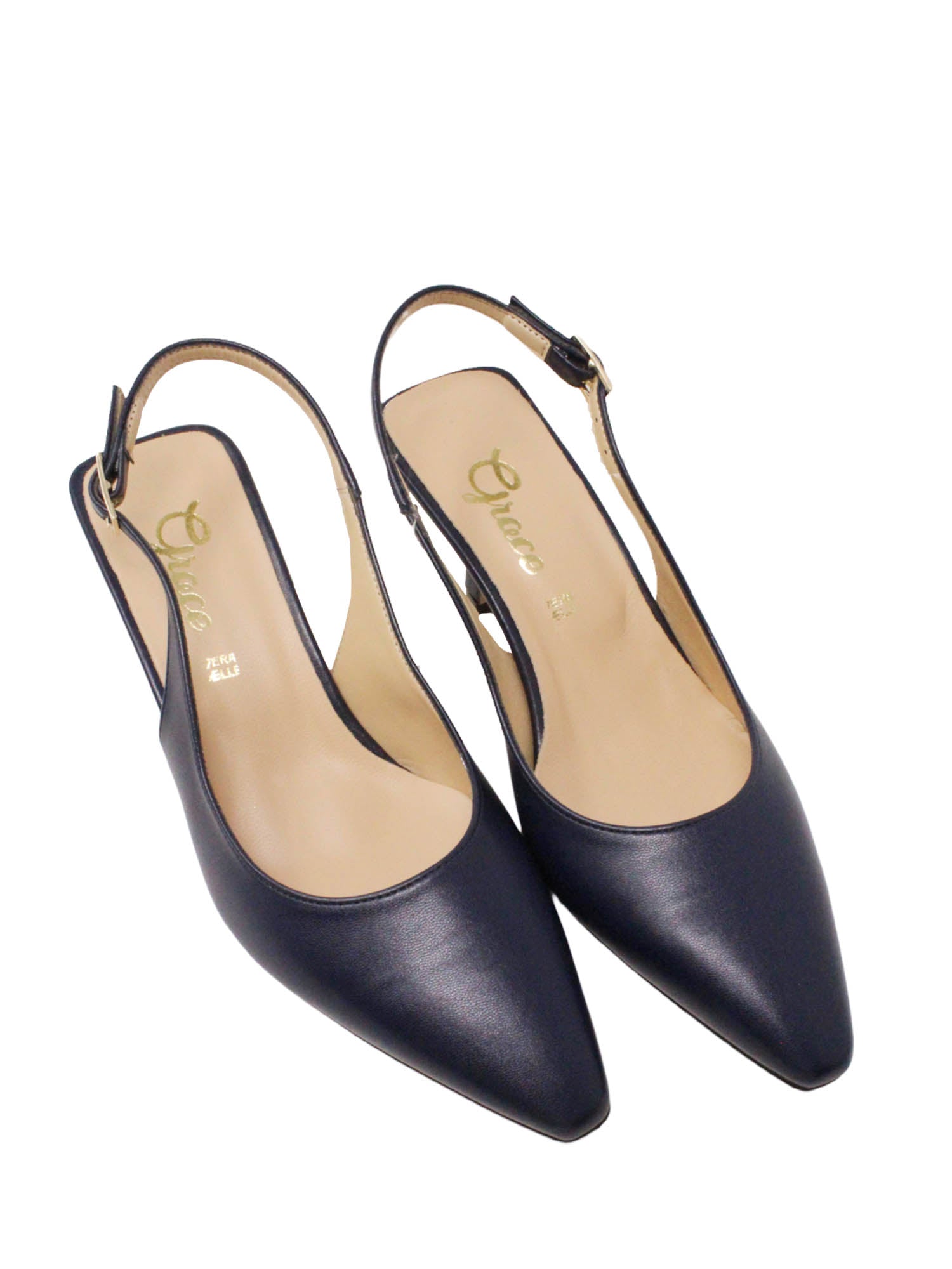Sandali tacco Blu Grace Shoes
