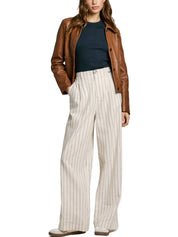 Pantaloni Avorio Pepe Jeans