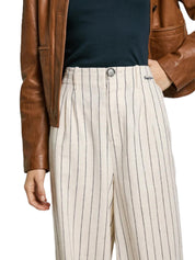 Pantaloni Avorio Pepe Jeans