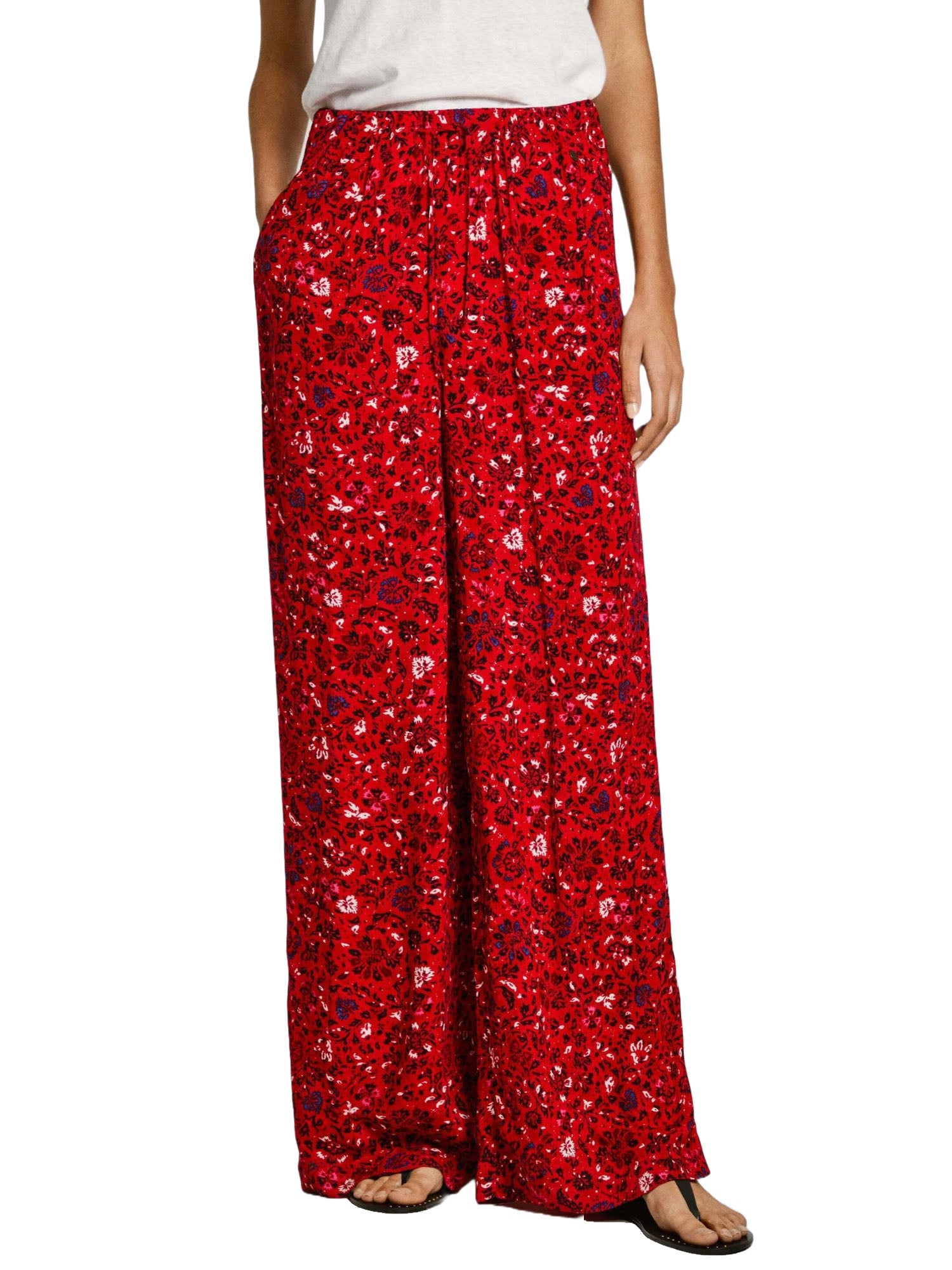 Pantaloni Rosso Pepe Jeans