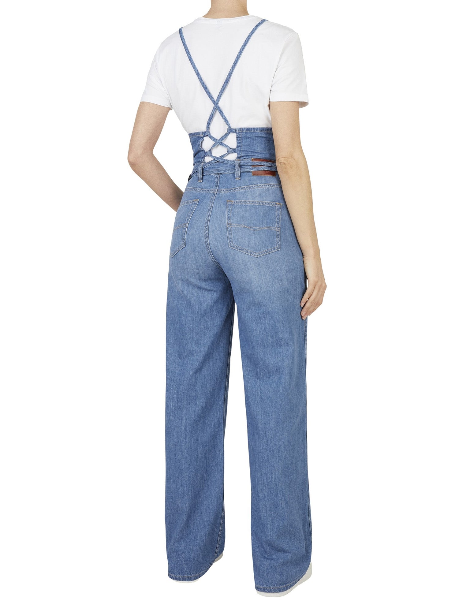 Salopette Blu Pepe Jeans