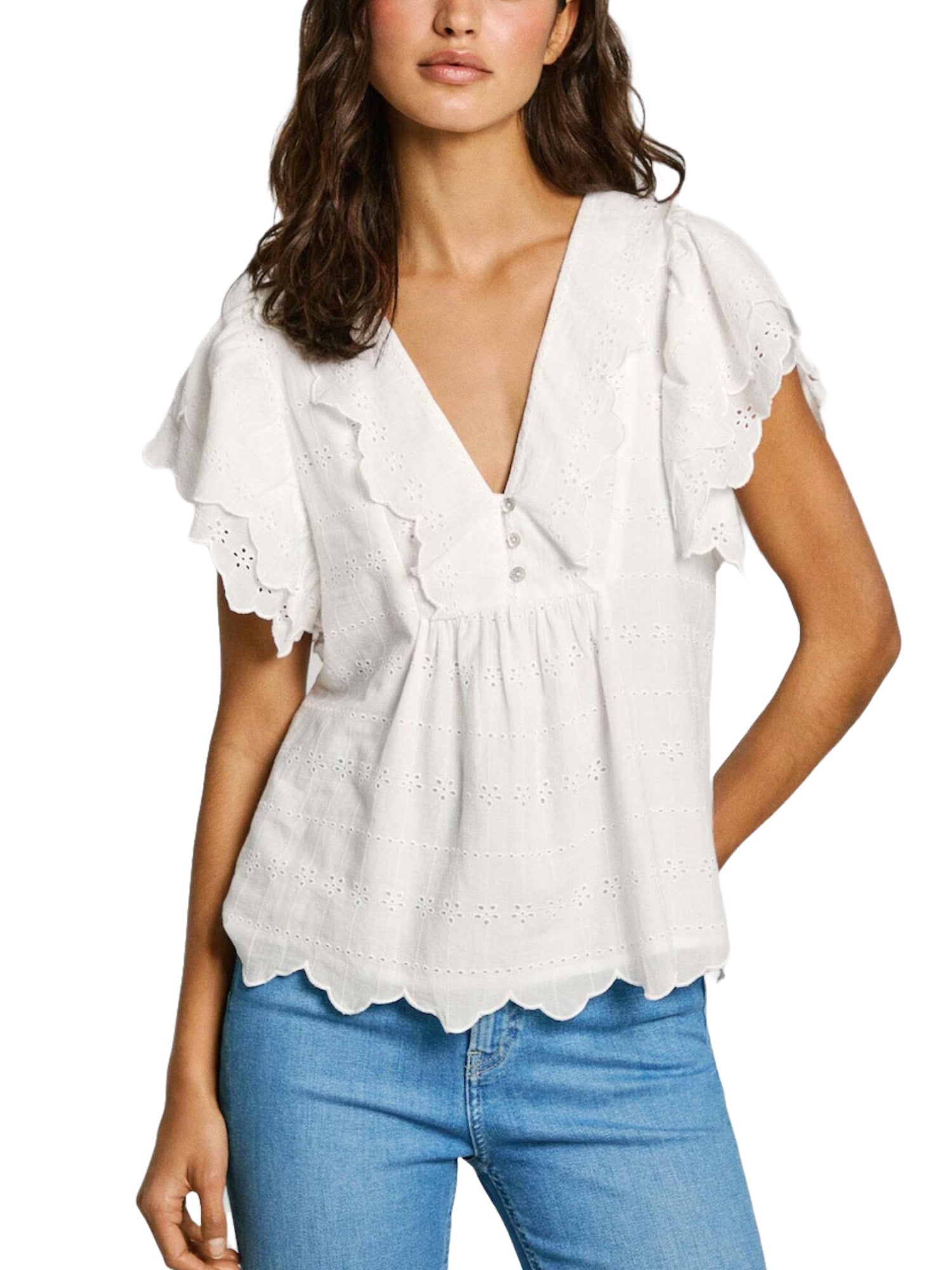 Bluse Bianco Pepe Jeans