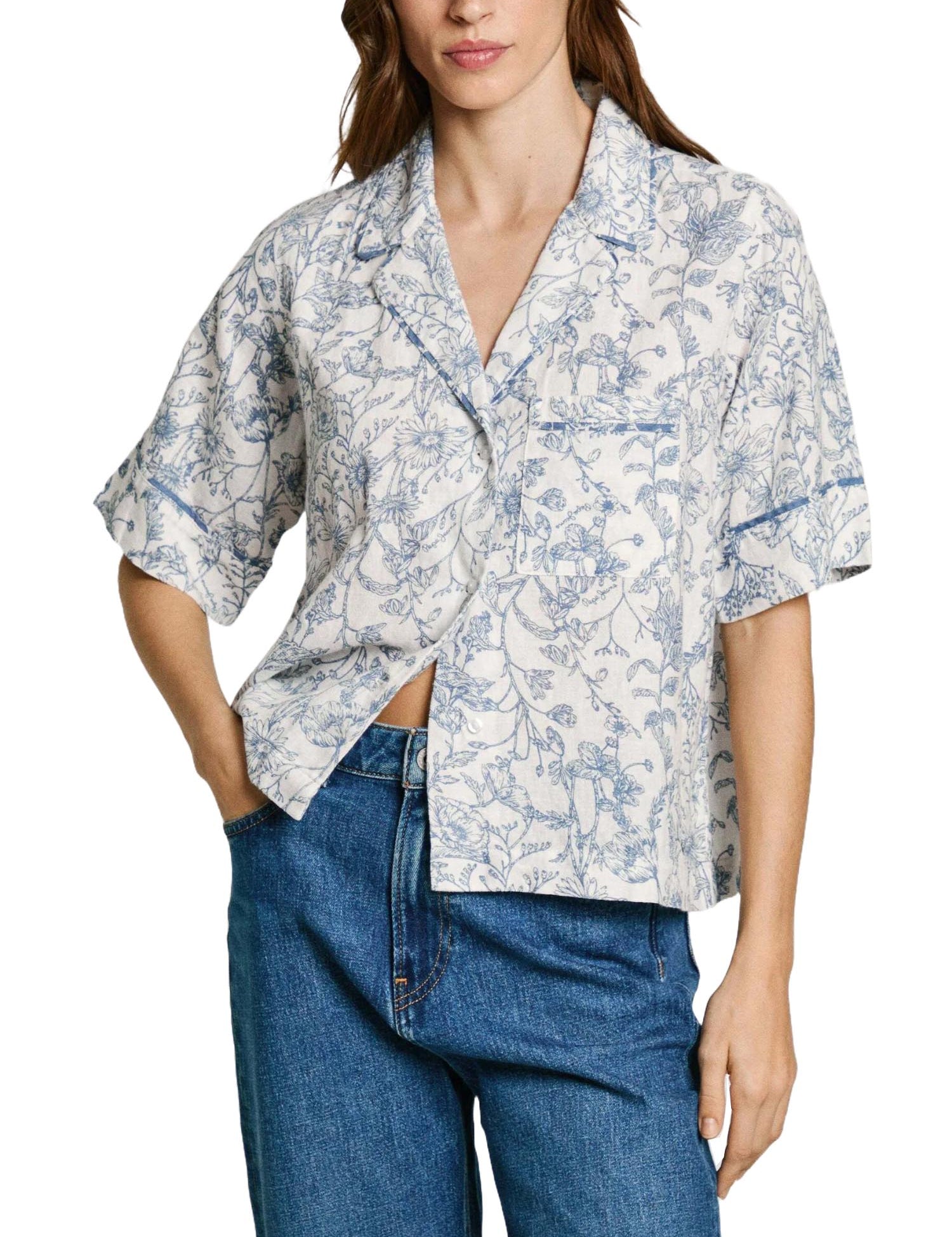 Camicie Blu Pepe Jeans