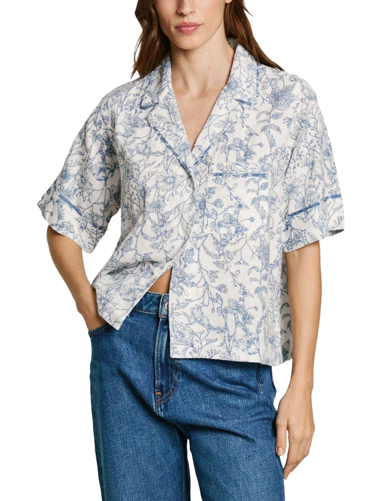 Camicie Blu Pepe Jeans