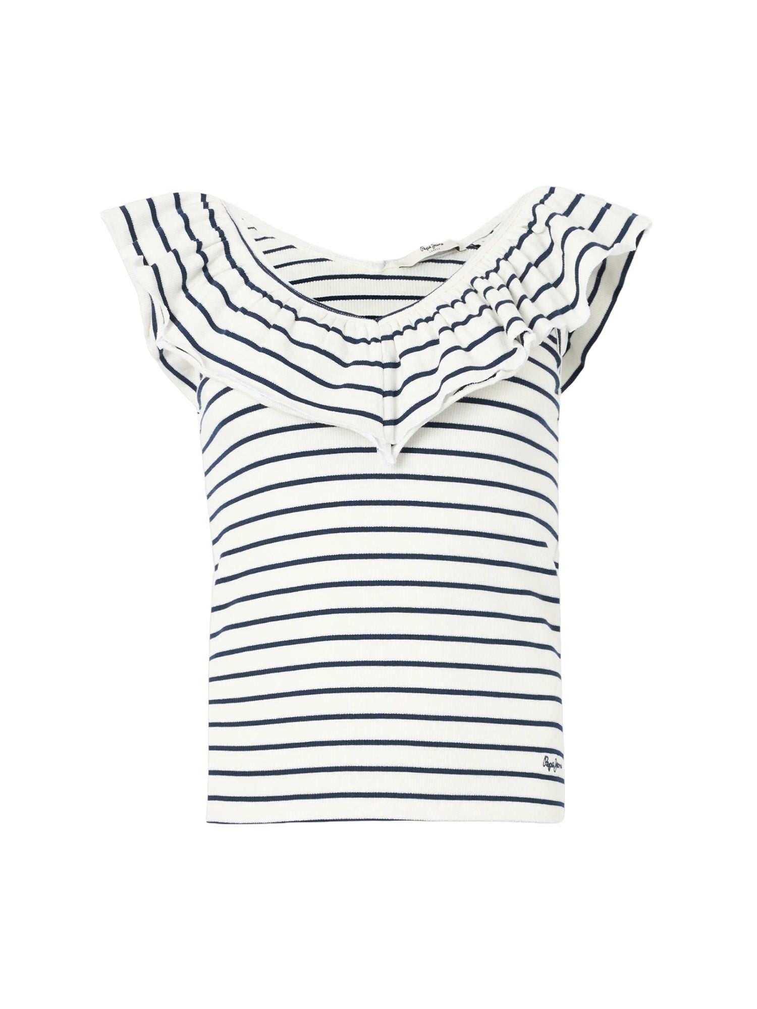 Top e canotte Bianco Blu Pepe Jeans