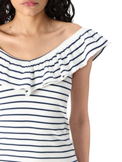Top e canotte Bianco Blu Pepe Jeans