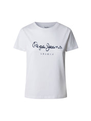 T-shirt Bianco Pepe Jeans