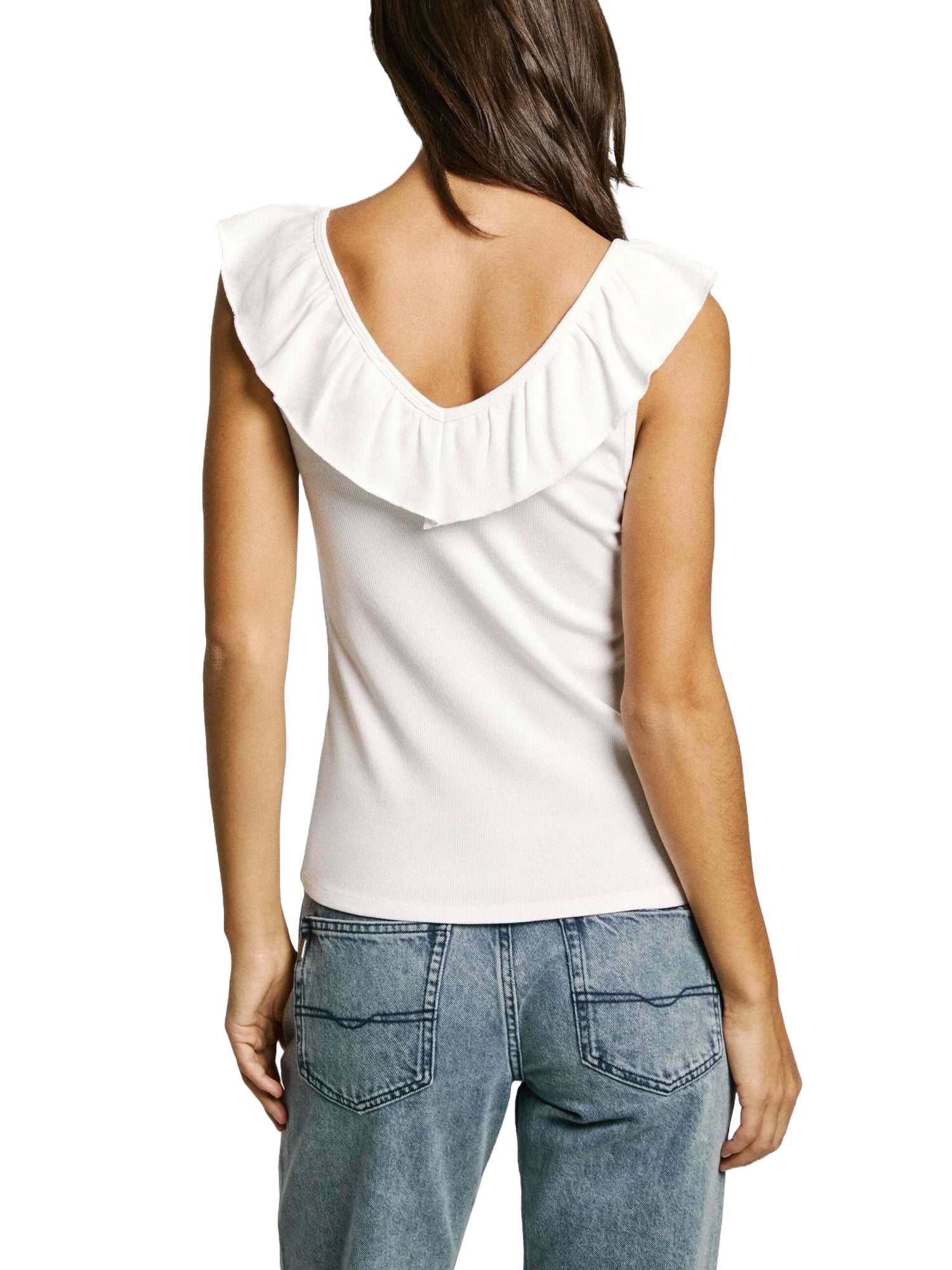 Top e canotte Bianco Pepe Jeans