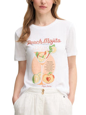 T-shirt Bianco Pepe Jeans