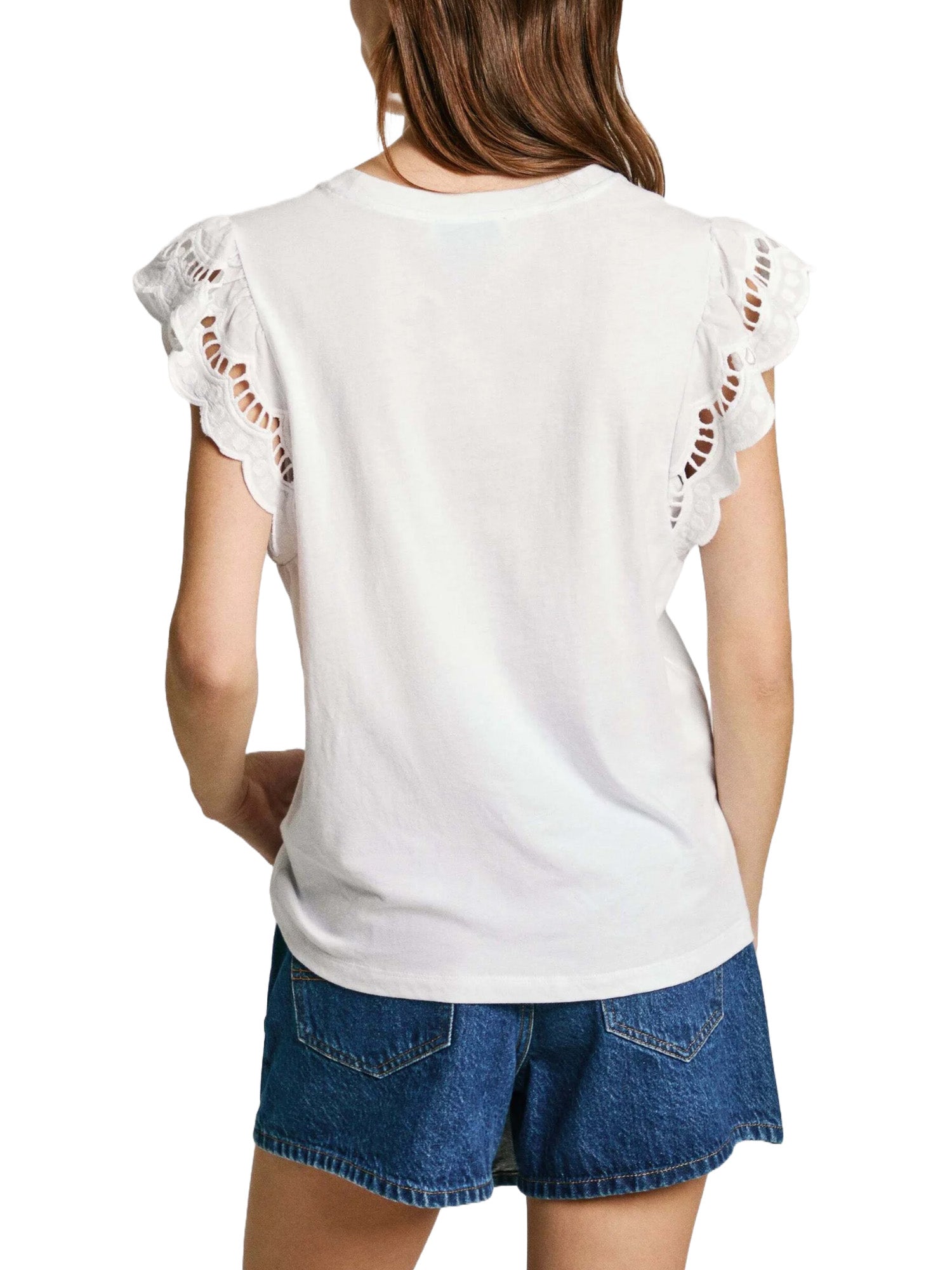 T-shirt Bianco Pepe Jeans