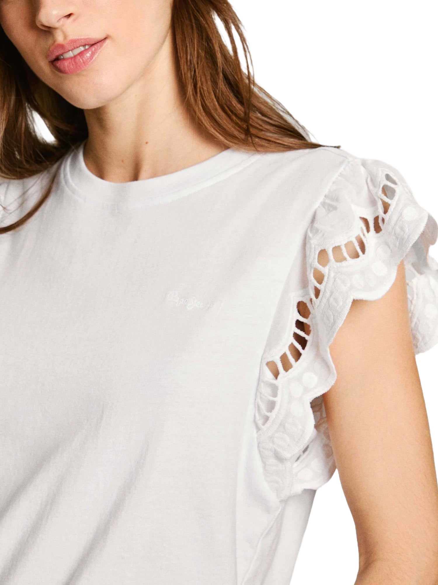 T-shirt Bianco Pepe Jeans