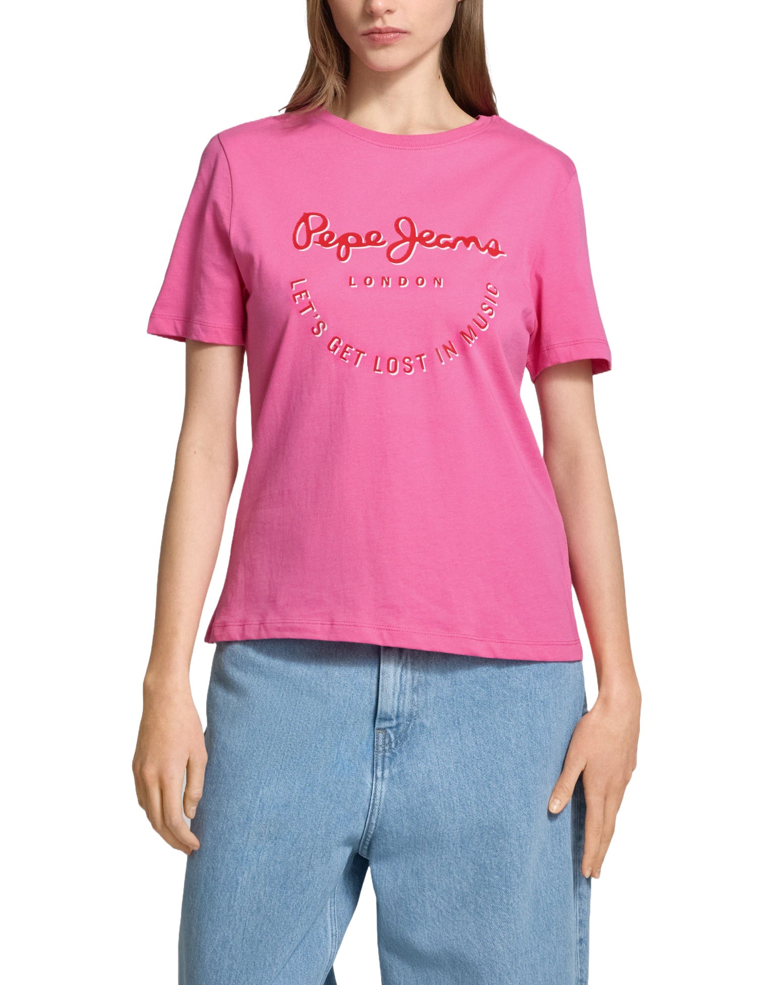 T-shirt Rosa Pepe Jeans