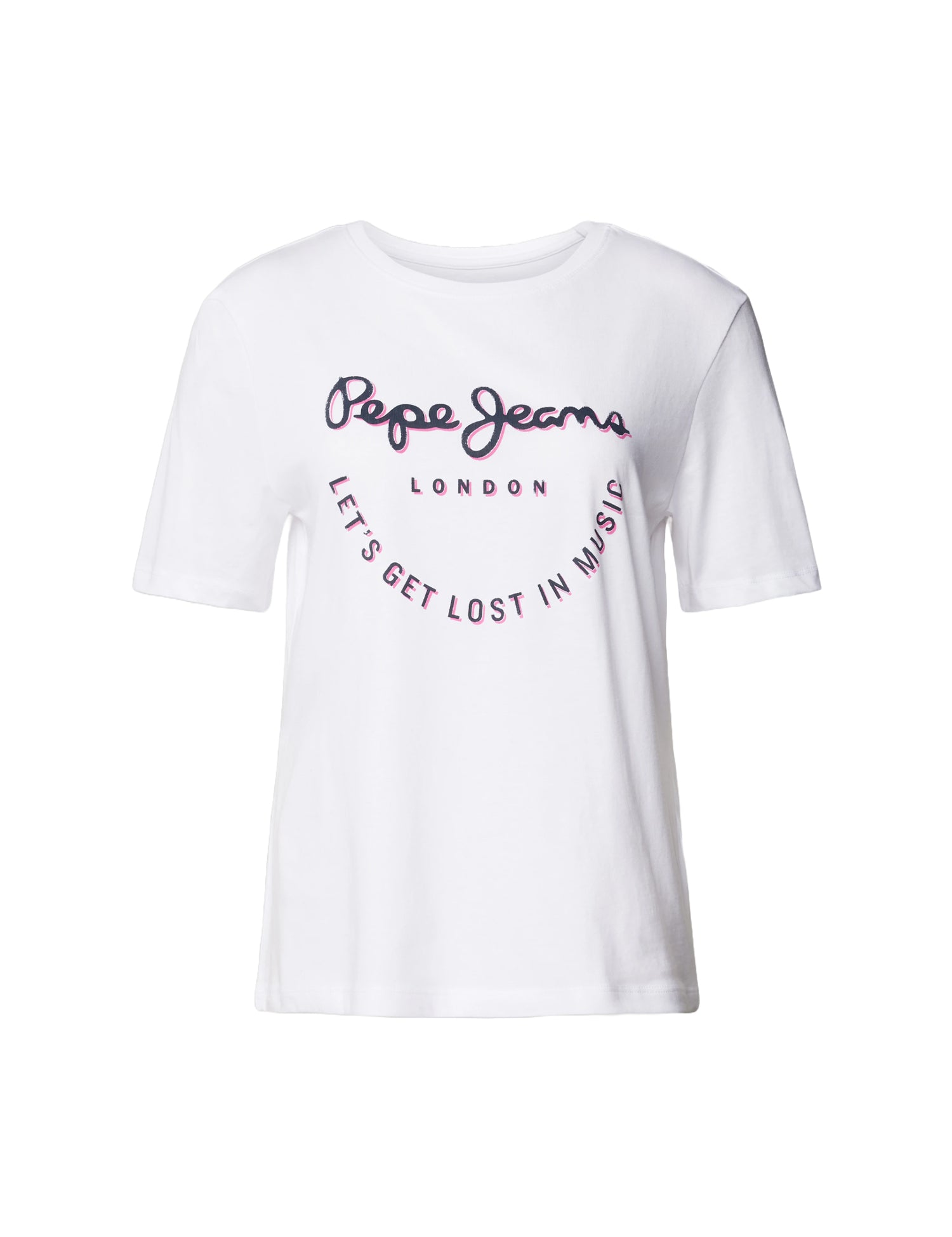 T-shirt Bianco Pepe Jeans