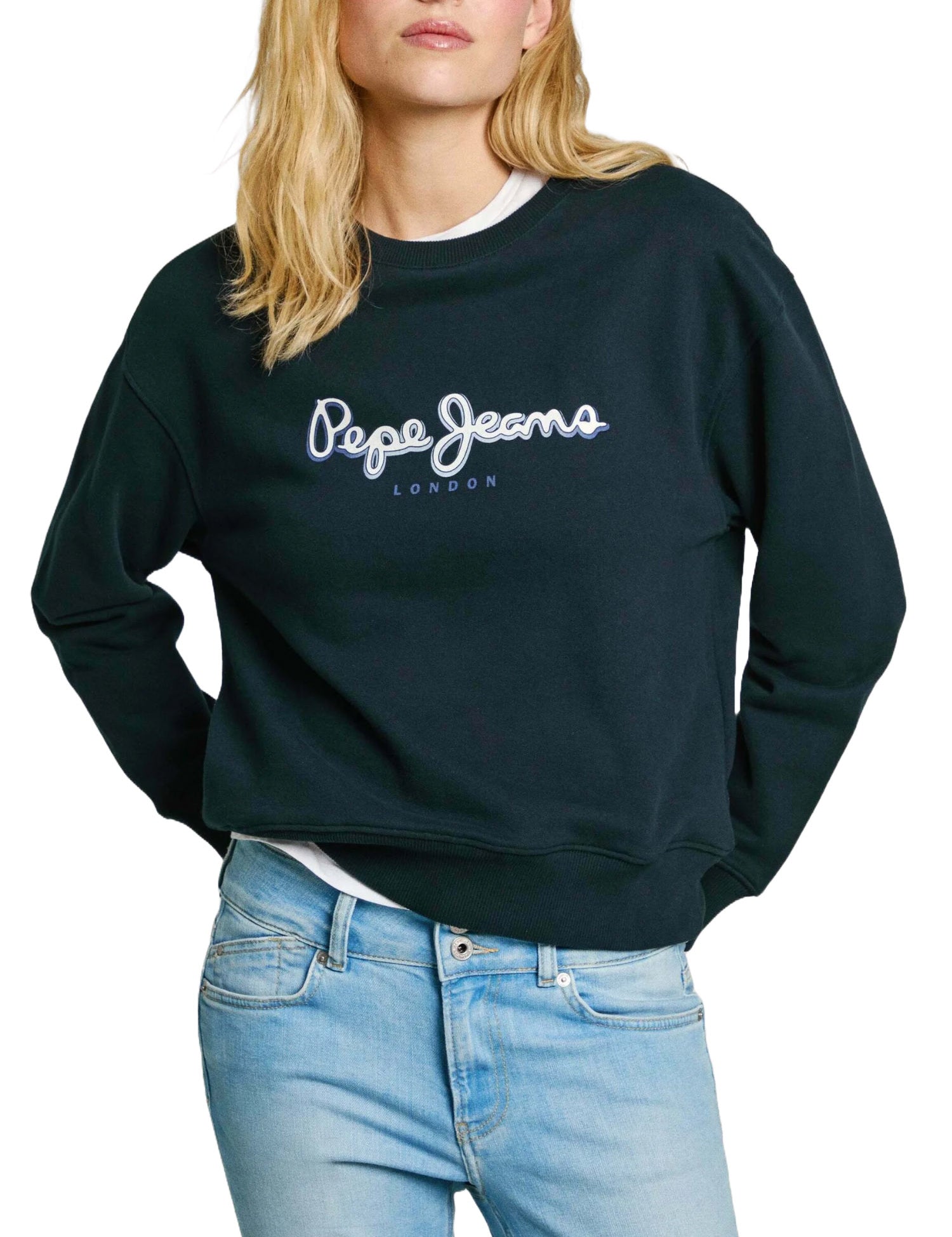 Felpe Blu Scuro Pepe Jeans